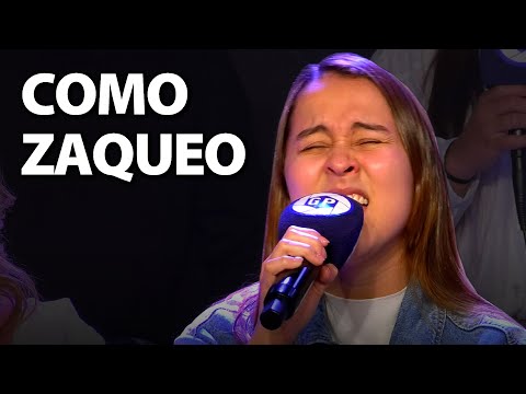HAZ UN MILAGRO EN MI - COMO ZAQUEO - Mafe Restrepo - GP BAND - (Sesión Acústica) Live