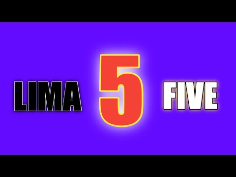 Angka Lima Five Simple Education