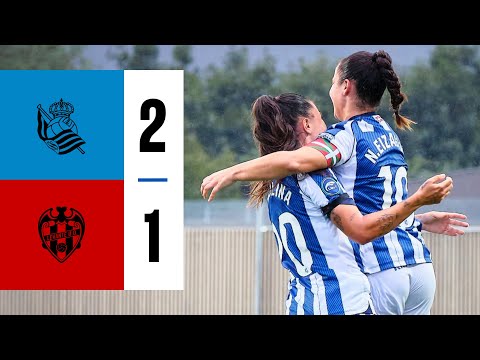 HIGHLIGHTS | Liga F Moeve 25-26 | J4 | Real sociedad 2 - 1 Levante UD