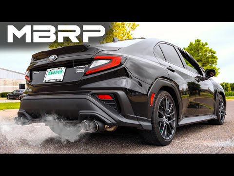 22 SUBARU WRX Exhaust SOUND + Install | MBRP Before, After