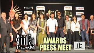 IIFA Utsavam Awards 2017 Pressmeet