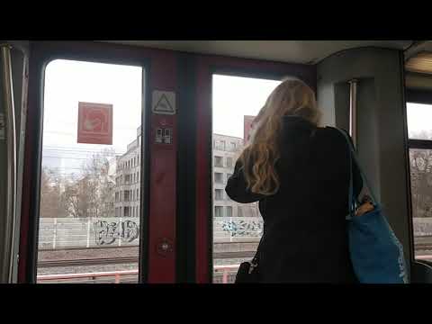 S-Bahn trip from Berlin Hauptbahnhof to Berlin Charlottenburg