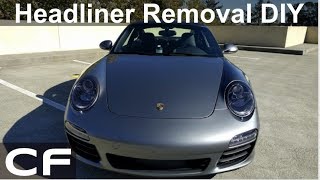 Porsche 911 Headliner Rattle Fix DIY Tutorial (997 How To)