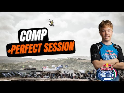 BIG AIR Kitesurfing at a perfect flat water spot in Sardinia + talking about the last comps