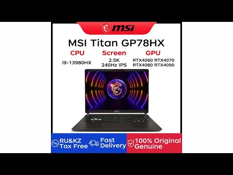 Review MSI Titan GP78HX Gaming Laptop 2024