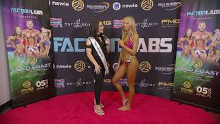 FMG International Gold Coast 2025 backstage interview with Mackinly