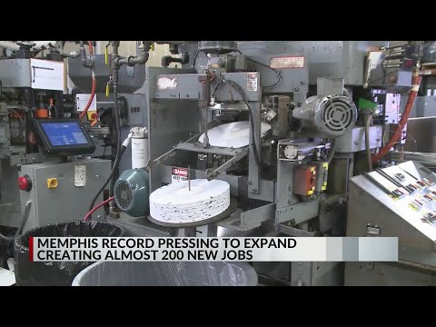 Memphis Record Pressing's $30M expansion will make it largest vinyl record maker in North America