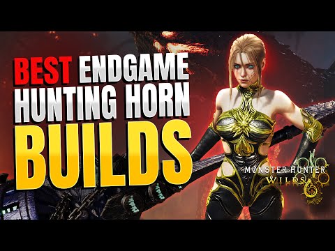 Most BROKEN Hunting Horn Builds (DPS and Support) | Monster Hunter Wilds TU4