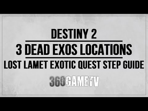 Destiny 2 Three Dead Exos Locations - Lost Lament Exotic Quest Step Guide