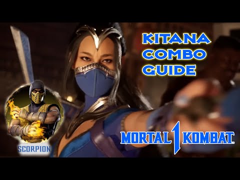Kitana Combo Guide (Scorpion Kameo) - Mortal Kombat 1
