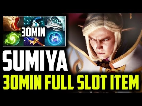 SumiYa - 30 Min Full Slot Items To Ez For World Top Invoker 7.14 Pro Gameplay Dota 2