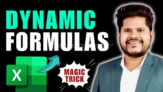 Download the video "Excel Magic Trick 👍 To Make Excel Formulas Dynamically Updated Automatically 😮 | Hindi |"