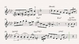 Lament - Rahsaan Roland-Kirk (Head + Sax Solo Transcription)