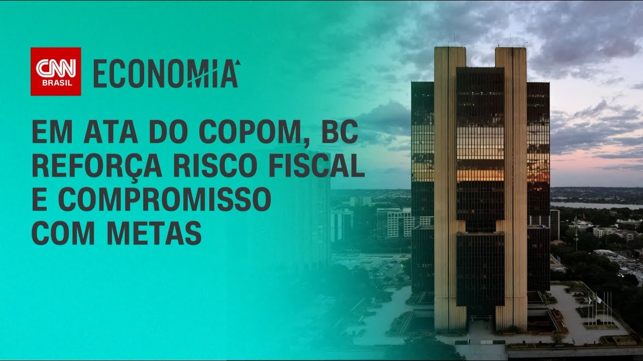 Em ata do Copom, BC reforça risco fiscal e compromisso com metas | CNN Prime Time