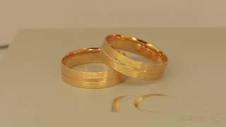 Vídeo de Aliança Tiradentes Ouro 18K 6mm