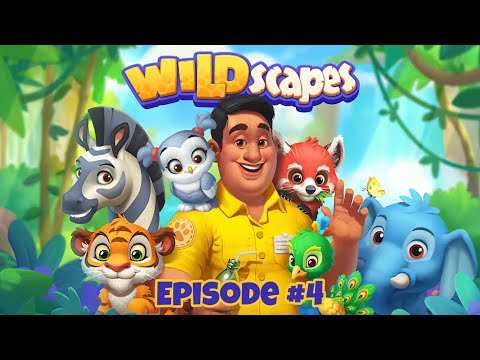 Wildscapes Gameplay Walkthrough (Android, ios) Episode 4. My Gaming Town.