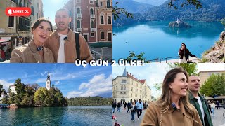 Slovenya’ya Gittik, Kendimizi Venedik’te Bulduk! 🇸🇮🇮🇹 | Ljubljana & Bled Gölü Vl
