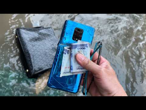 🥰So Lucky! i Found Phone, Money, And a Ring in The Small Bag || Restoration Redmi Note 9 Pro