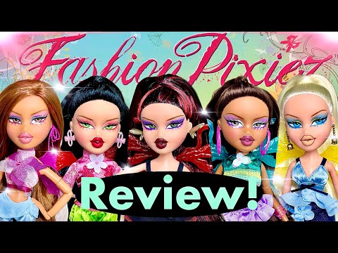 BRATZ Fashion Pixiez REIMAGINED Cloe, Yasmin, Jade, Sasha & Lina In Depth UNBOXING Review!! 🧚🏼‍♀️🍵🔥