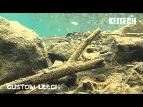 Силикон Keitech Custom Leech 3" (10шт) 424: Lime Chartreuse - фото 1 - id-p1123523554