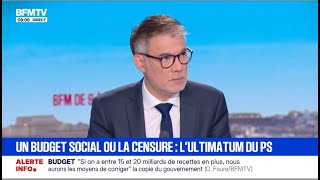 "S'il n'y a pas d'évolution sur la justice fiscale dans le budget d'ici lundi, ce sera terminé"