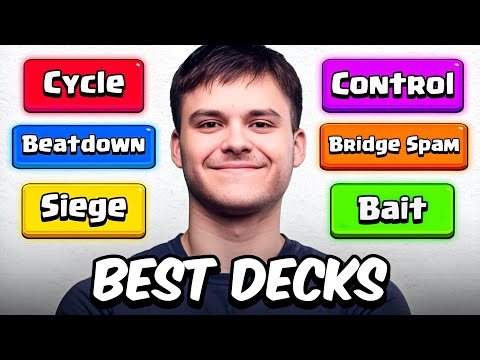 I Played the BEST Deck for EVERY Deck Strategy in Clash Royale