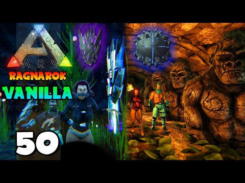 PRIMEIROS ARTEFATOS DO FORTE E DEVORADOR!!! ARK: RAGNAROK (VANILLA) 50