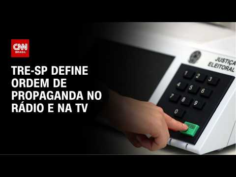 Eleições 2026: TRE-SP define ordem de propaganda no rádio e na TV | CNN NOVO DIA