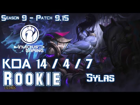 IG Rookie SYLAS vs TALIYAH Mid - Patch 9.15 KR Ranked