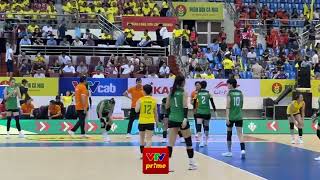 VTV Bình Điền Long An và LPBank Ninh Bình đang khởi động chuẩn bị cho trận chung kết quan trọng!!!