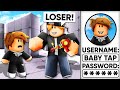 BABY TAP Got BULLIED So I Logged Into His ACCOUNT Roblox Rivals