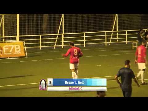 Fútbol 7 Bravo.  Primera Jornada 6.  Sri Lanka 6 - 1 Autocares Lact