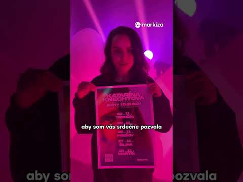 Katka Knechtová - pozýva na špeciálne turné 