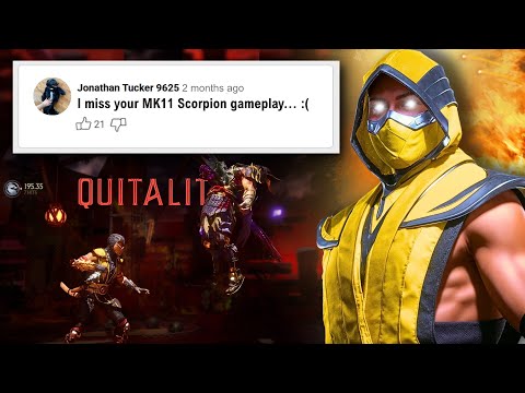 My MK11 SCORPION is a RAGE QUIT MACHINE - Road to RANK #1 in Mortal Kombat 11