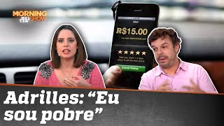 Pão duro: Adrilles não paga motorista de aplicativo e Zoe fica indignada
