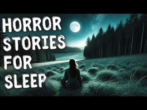 12 HOURS of Horror Stories for Sleep | Rain Sounds 🌧 | Black Screen