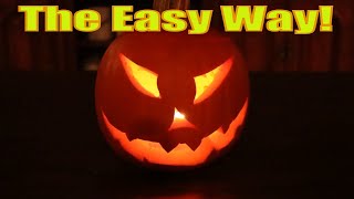 How To Carve A Pumpkin Into A Jack O Lantern ( You Didn't Know About This )