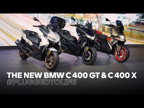 The new BMW C 400 GT and C 400 X