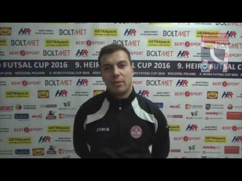 9. HFC 2016 - Wywiad z Norbert Salis (Partizan) po meczu ćwierćfinałowym