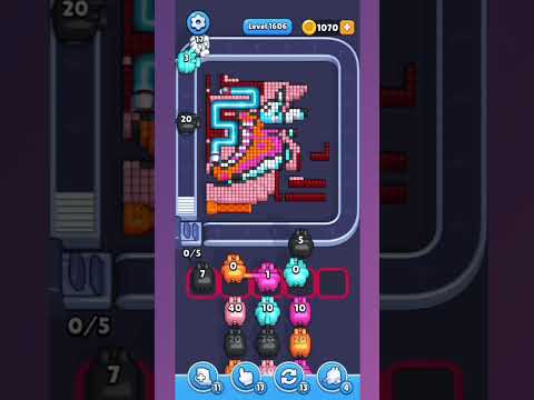 Pixel Flow レベル 1606 攻略