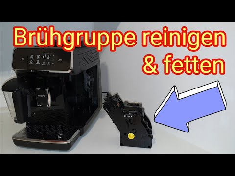 Brühgruppe reinigen & fetten am Philips Kaffeevollautomat - so geht es, Anleitung, Tipps & Hilfe