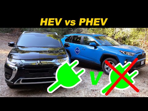 Toyota RAV4 Hybrid vs Mitsubishi Outlander Plug In | To Plug Or Not To Plug?