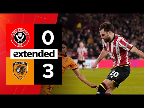 Sheffield United 0-3 Hull City | Extended EFL Championship highlights