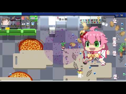 [HoloCure] Stage Mode - Holo Office - Mumei 10k Kills (IGT 14:42)