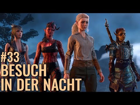Baldurs Gate 3 Lets Play #33: Unerwarteter Besuch in der Nacht - Baldur's Gate 3 Deutsch Gameplay