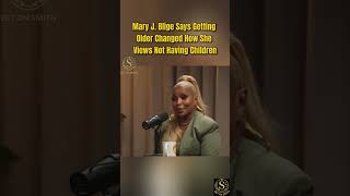 Mary J. Blige on Getting Older Without Children #MaryJBlige #MichelleObama