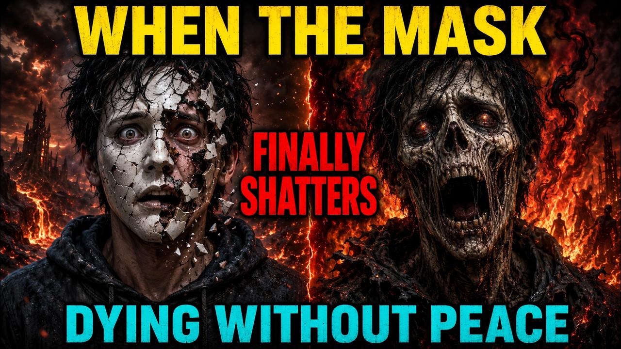 The Cracked Mask: The Harsh Reality of Narcissism Facing Death Without Spiritual Peace
