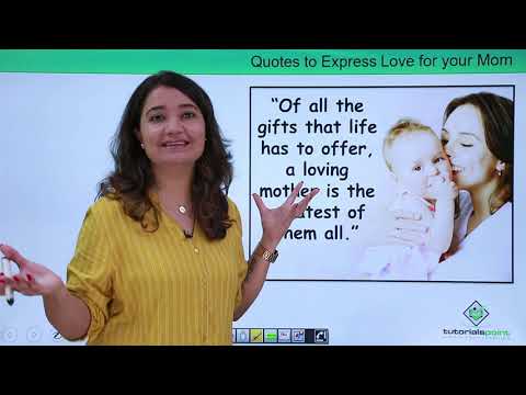 Quotes to Express Love for your Mom