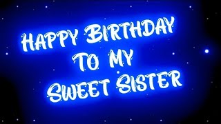 Happy Birthday Sister 🎂🎉 Special Status For 
