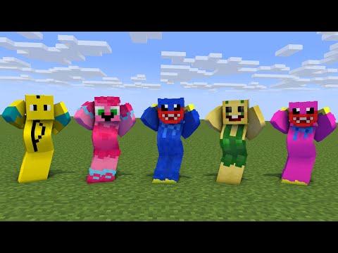 MONSTER SCHOOL : CHICKEN WING MEME POPPY PLAYTIME FAMILY - MINECRAFT ANIMATION